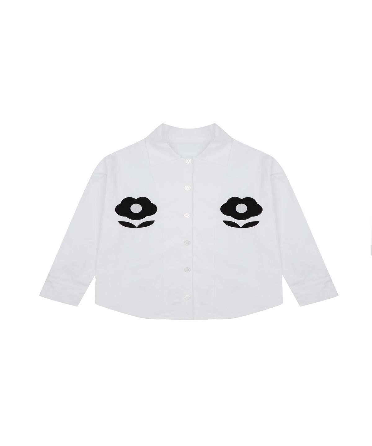 폴리(FOLI) (W) Foli Garden PJ Shirts White