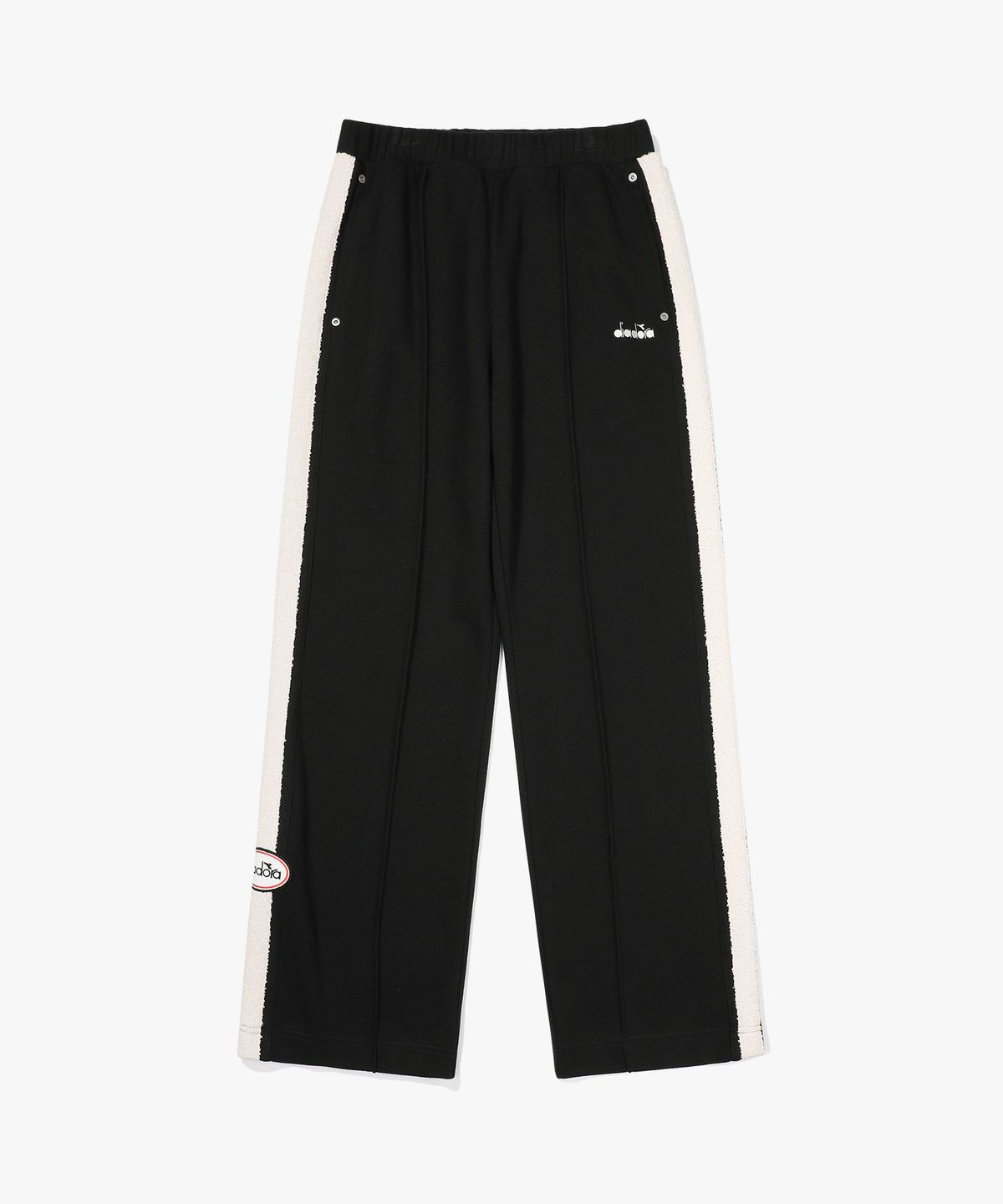 디아도라(diadora) 몬텔로 테이프 트레이닝 팬츠 BLACK
