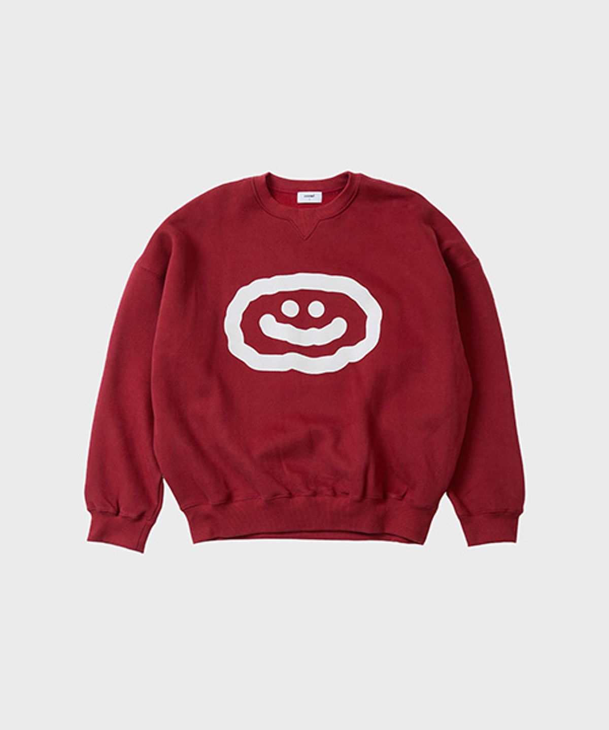 오울(OOOWL) WARM SWEAT FLAT LOVE RED
