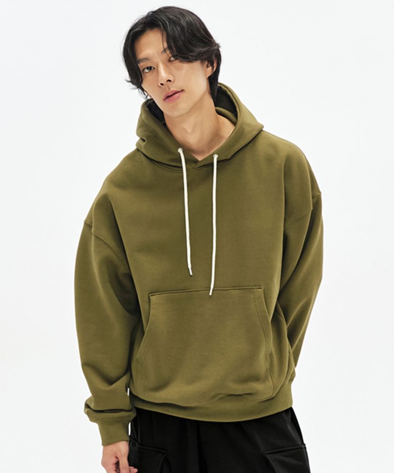 950G 솔리드 후드-밀리터리 올리브-