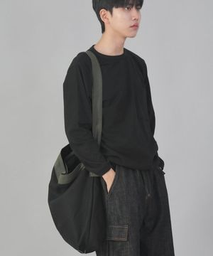 미니멀 빅사이즈 크로스백 MBC-121 카키블랙