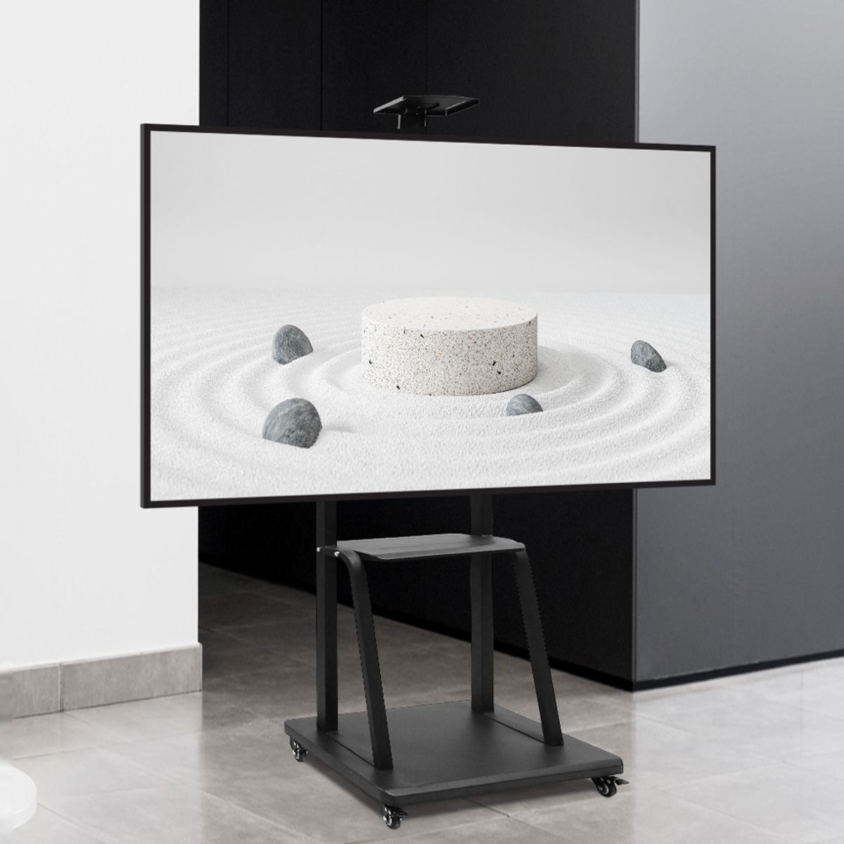엘디엘마운트(LDLMOUNT) TV거치대 이동식 티비스탠드 APL-RM1800