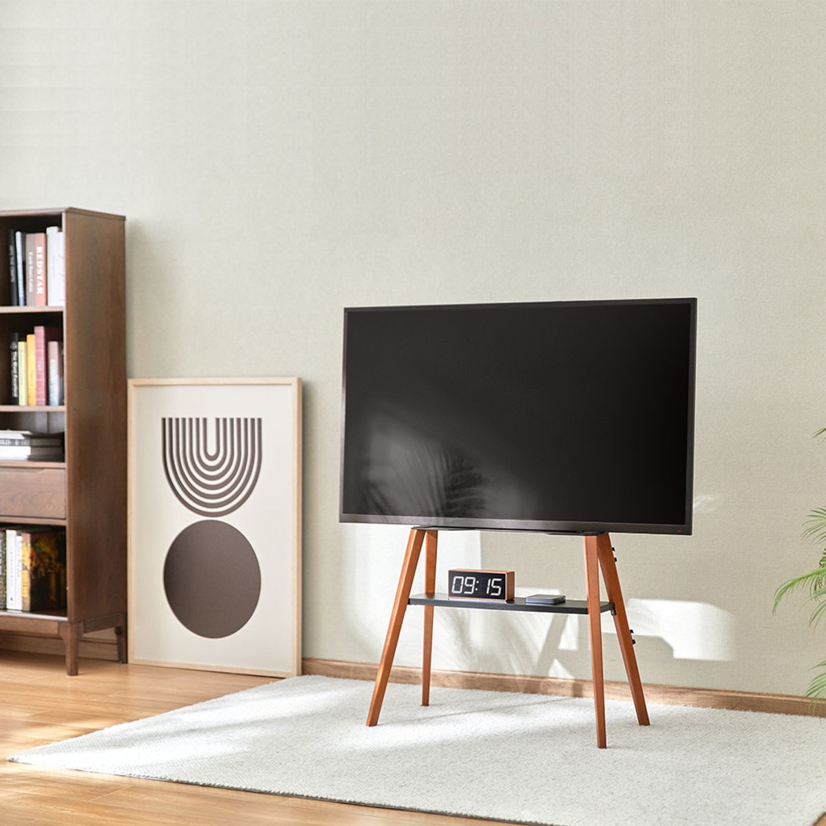 엘디엘마운트(LDLMOUNT) TV 스탠드 이젤형  거치대 APL-FS64S 2colors