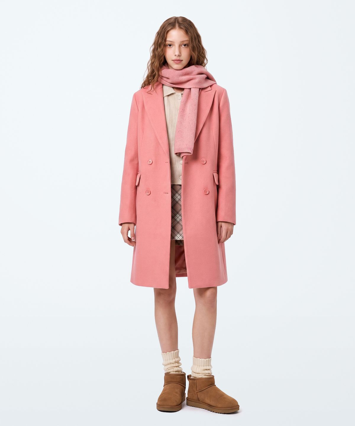 아파트먼트(APARTMENT) (W) WOMAN CLASSIC DOUBLE COAT (2 COLOR)