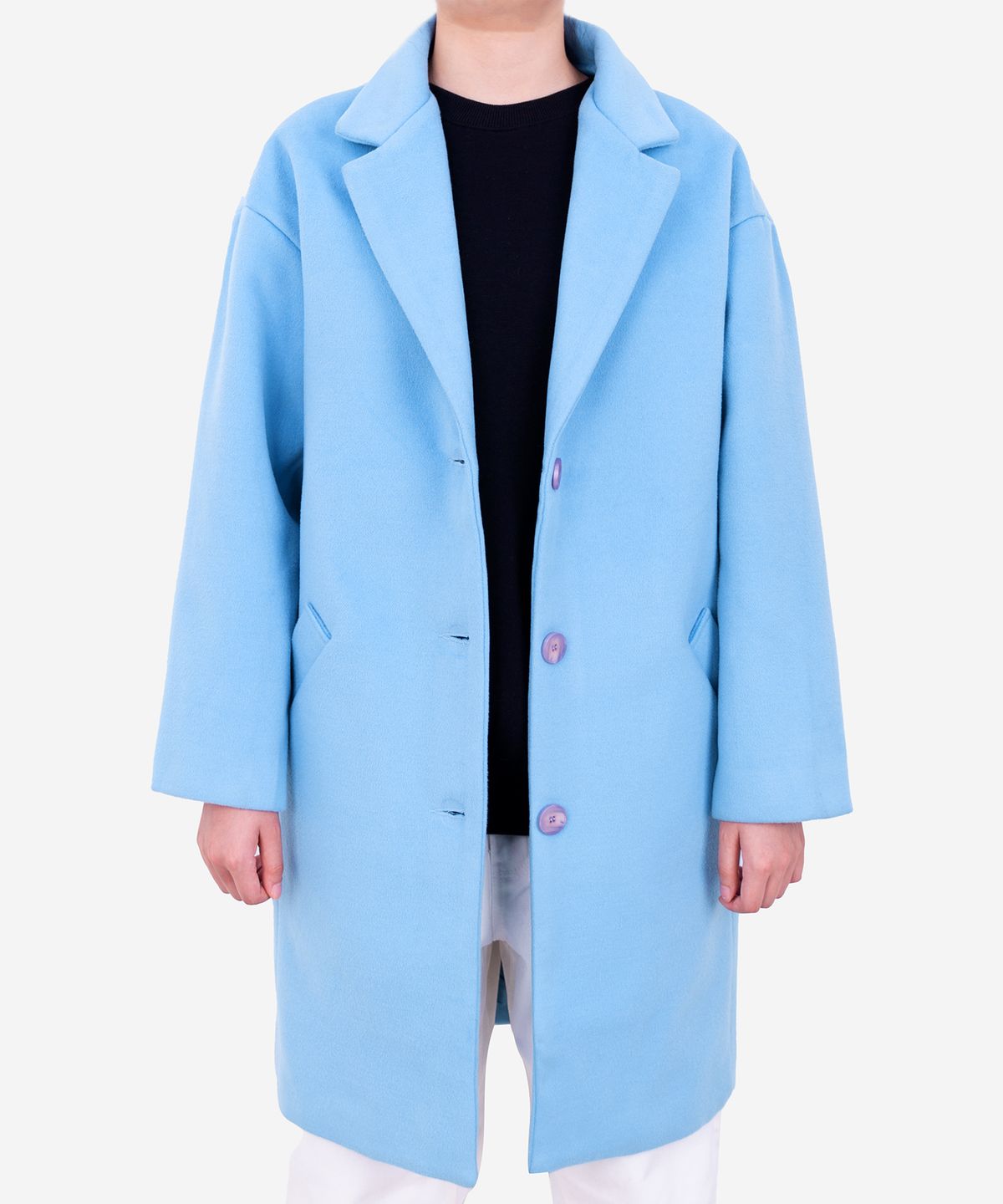 아파트먼트(APARTMENT) APT LOLLIPOP SINGLE COAT - SKYBLUE