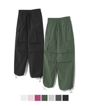 나일론 카고 파라슈트 팬츠
