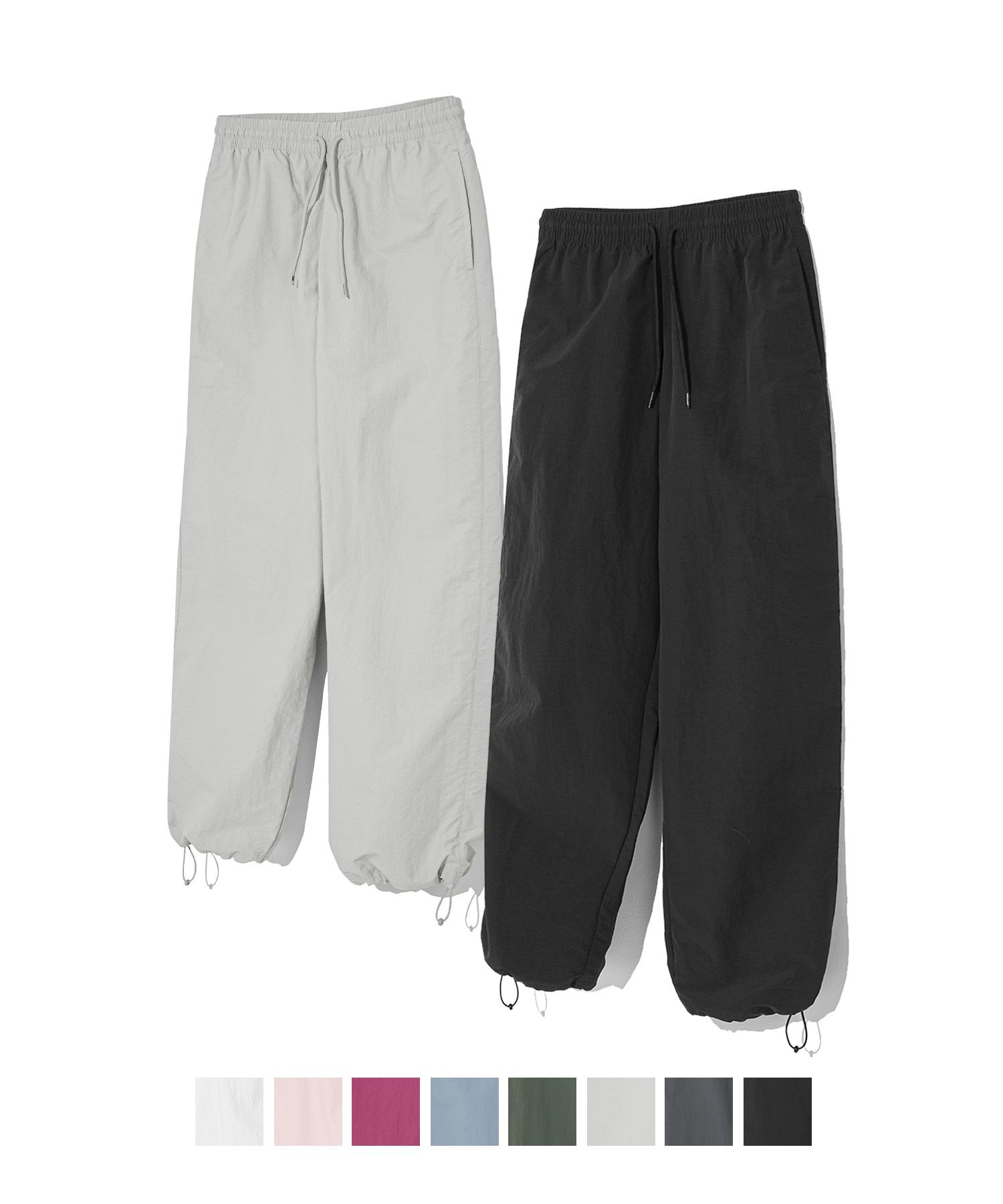 MUSINSA | Codegraphy Nylon string pants