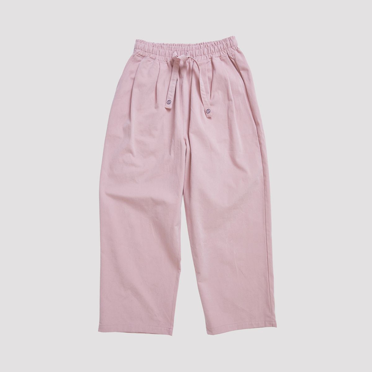오울(OOOWL) PEACH COTTON PANTS LOVE PINK