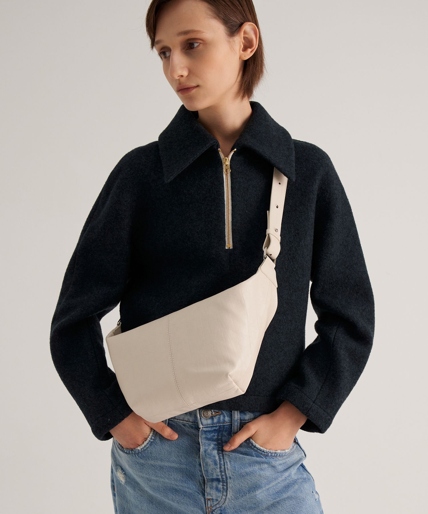 ★MUNIER★ RIDER SLING BAG_2COLORS MUSINSA | MUNIER Rider Sling Bag - Black