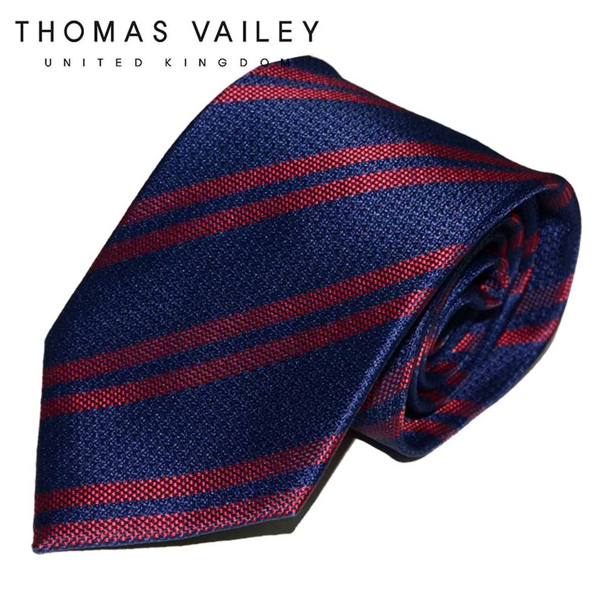 토마스 베일리(THOMAS VAILEY) 패션넥타이-페퍼 네이비 8cm