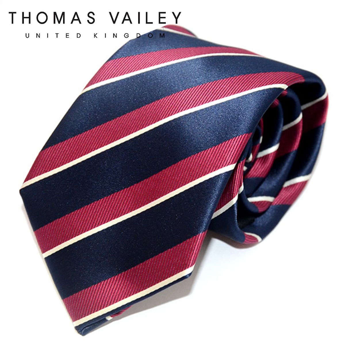 토마스 베일리(THOMAS VAILEY) 패션넥타이-듄 와인 8cm
