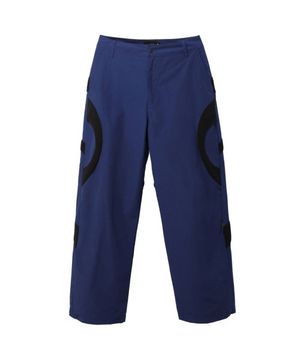Paneled Fleece Pant - Cobalt Blue