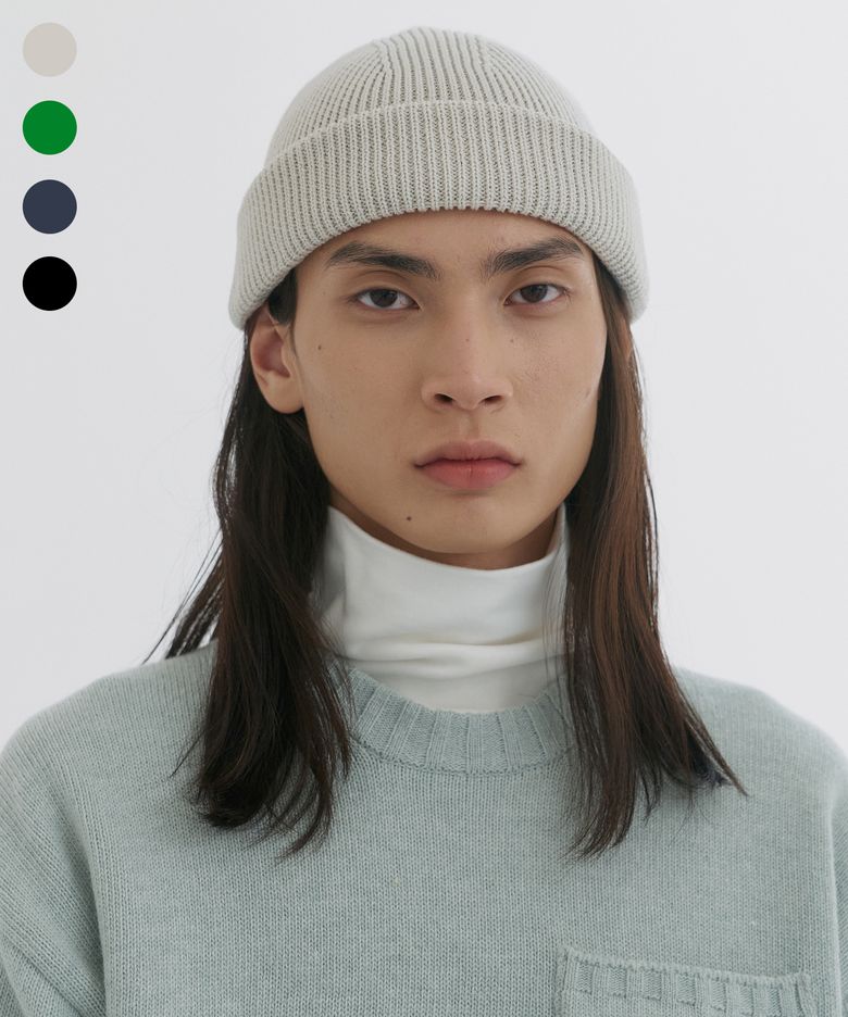 코튼 크롭 비니 4 COLOR