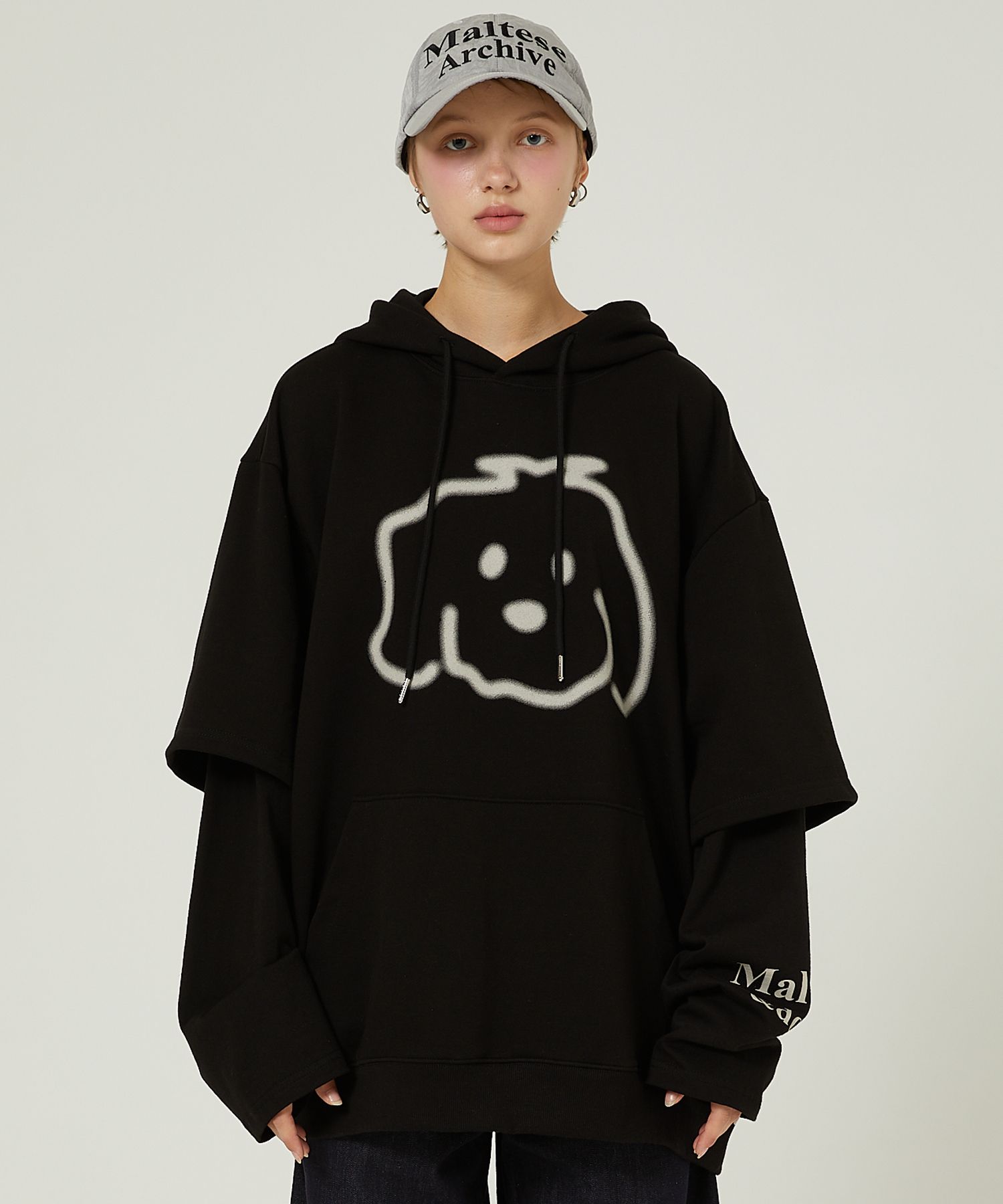 パーカー・フーディ Wai Kei Maltese GOOREUM Nag Hood Zip Up Designer fashion, Seoul-fully created | W Concept