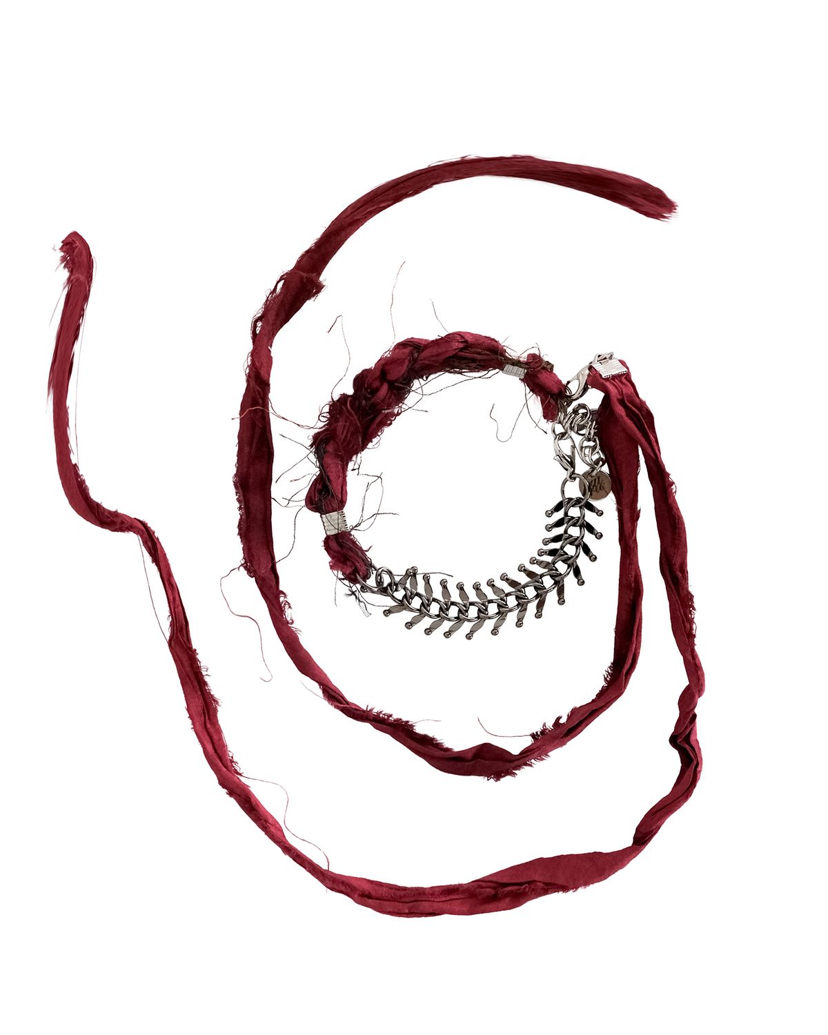 루루(RURU) ROUGH SCARF BRACELET ROSE