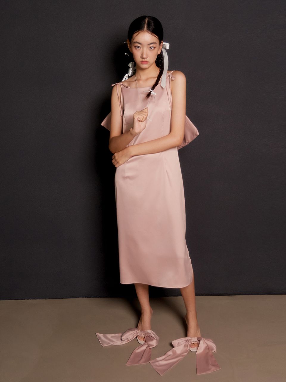 ★GANISONG★ Bridal Muse Slip_pink MUSINSA | GANISONG Bridal Muse Slip_Pink