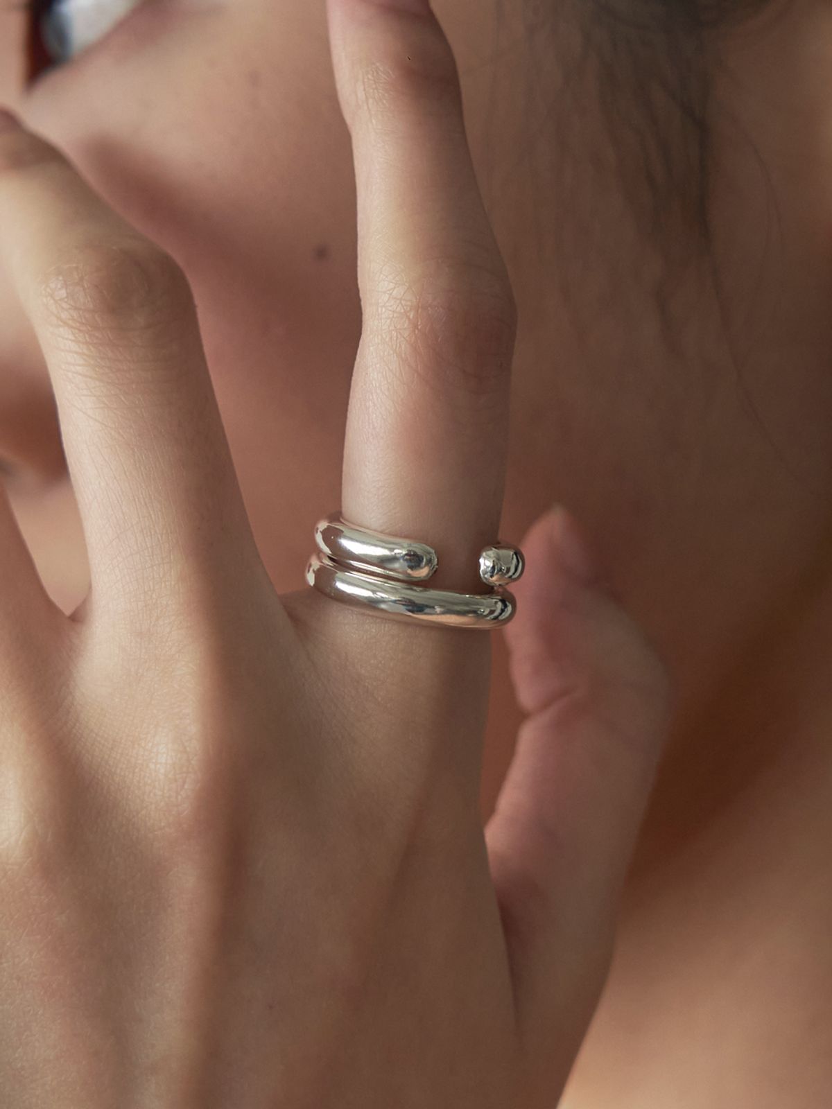 빈움(VINOOM) layered stem ring (세트)