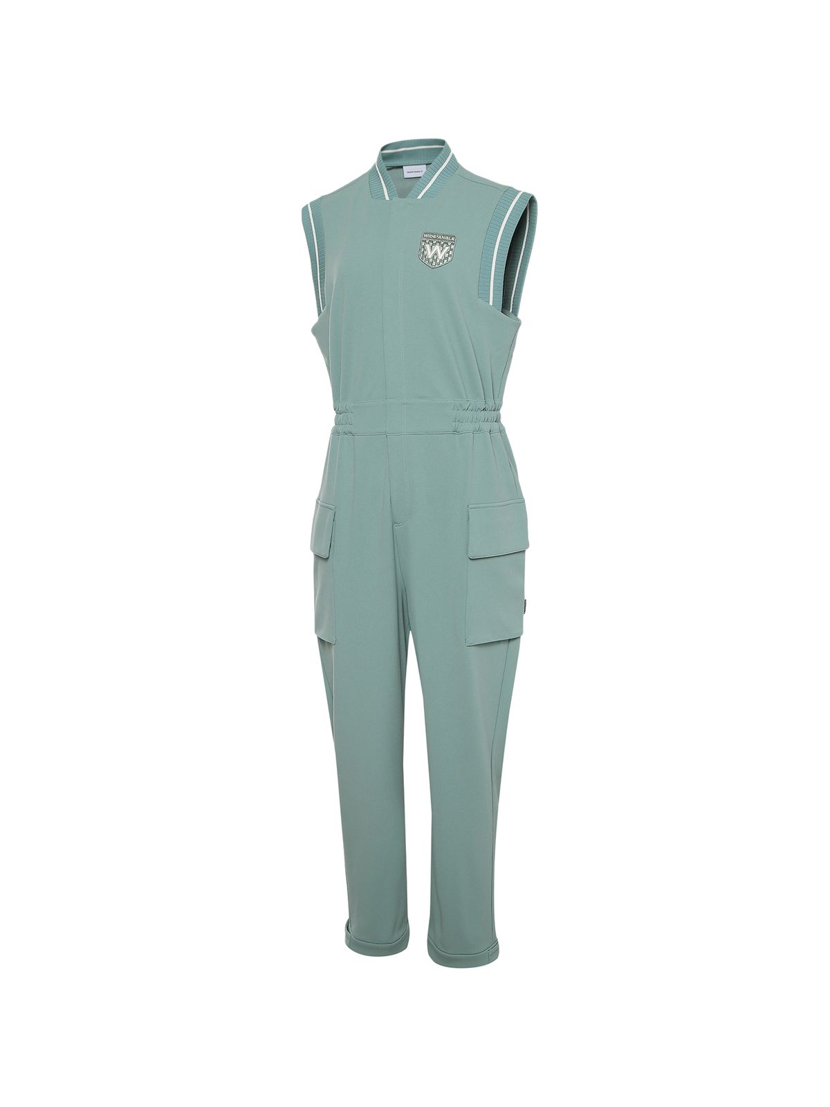 와이드앵글(WIDEANGLE) WG 버디 바시티 점프슈트 L_K/GREEN(KHAKI GREEN)