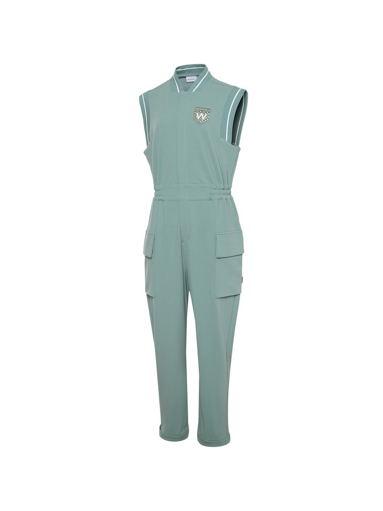 WG 버디 바시티 점프슈트 L_K/GREEN(KHAKI GREEN)