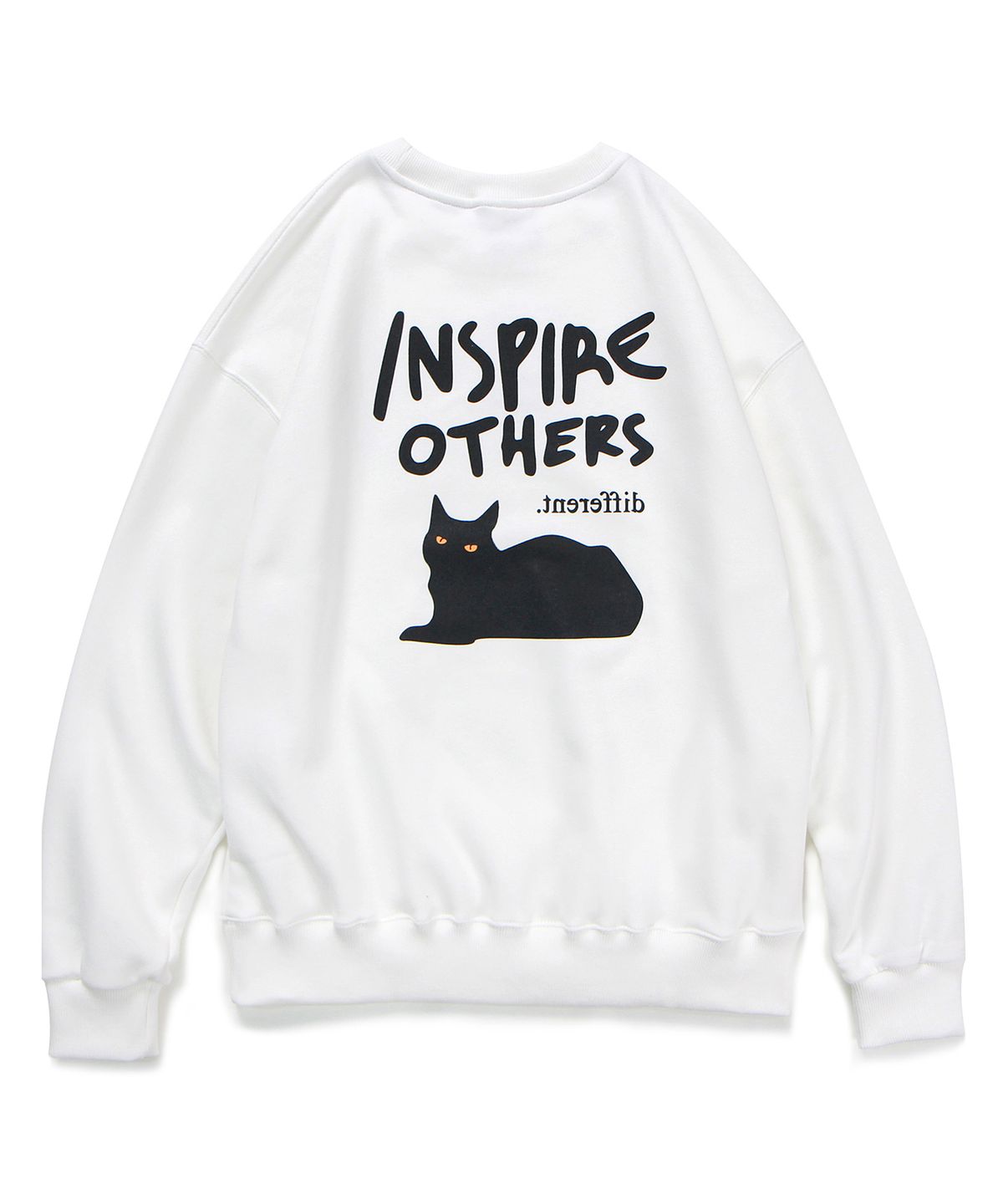 앱놀머씽(ABNORMALTHING) INSPIRE23 CREWNECK (WHITE)