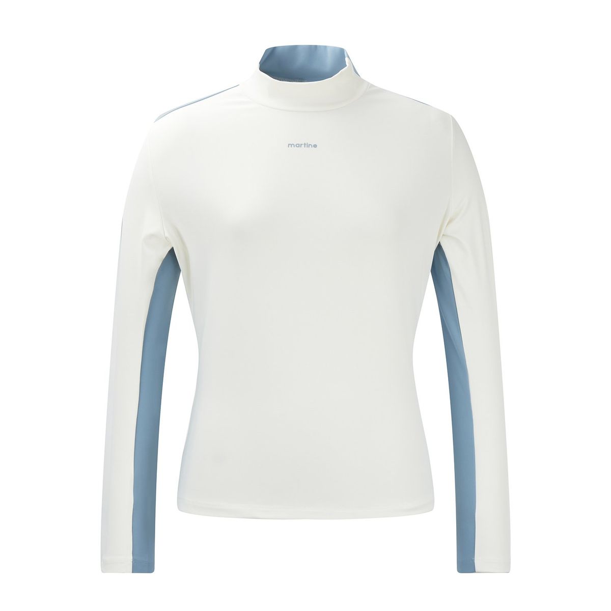 마틴골프(MARTINE GOLF) Reversal Mock Neck Shirts_O/White