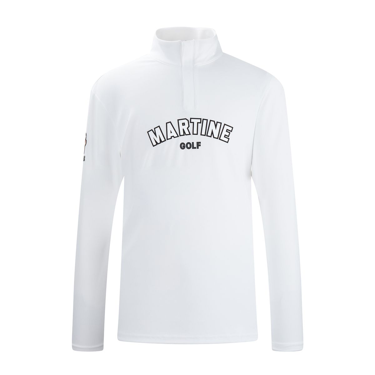 마틴골프(MARTINE GOLF) Collaboration Half Zip-up Shirts_O/White (Men)