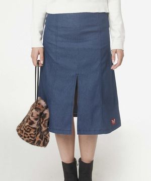 (W) FLOUNDER SKIRT - INDIGO