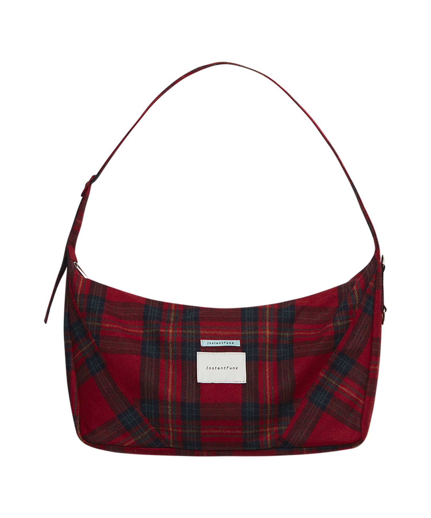 ☆関税込☆INSTANTFUNK★Check wool-blend cross bag★ MUSINSA | INSTANTFUNK Checked wool cross bag