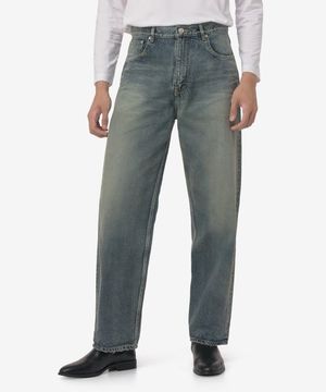 루즈핏 제페니즈 데님 팬츠 - 라이트 블루 / 736540TNW014012