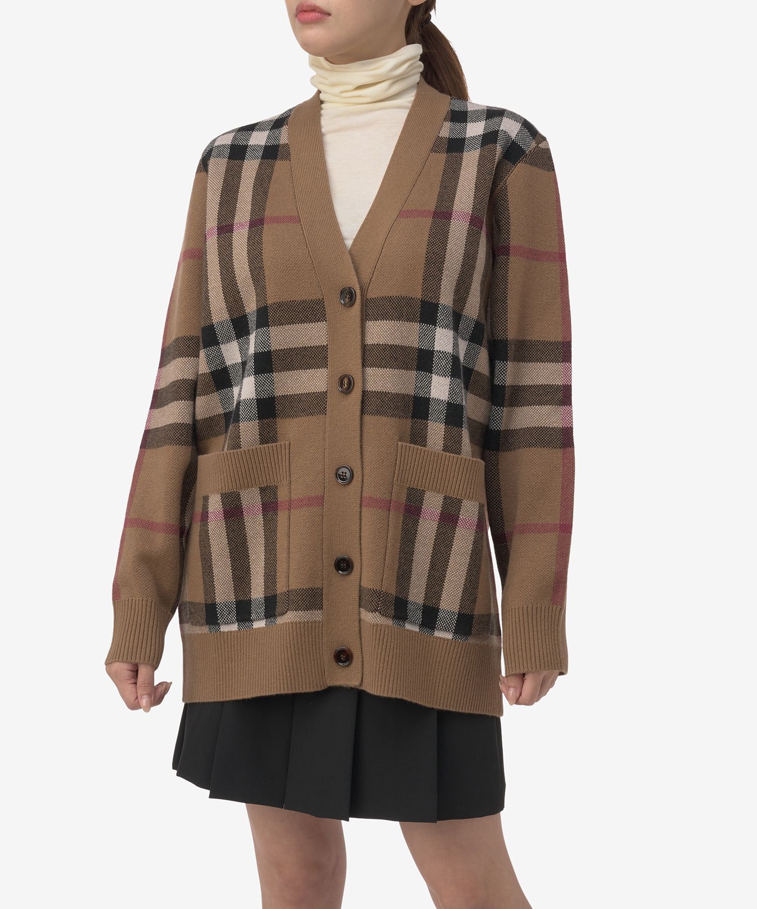 MUSINSA公式 | BURBERRY オーバーサイズチェックジャカード 