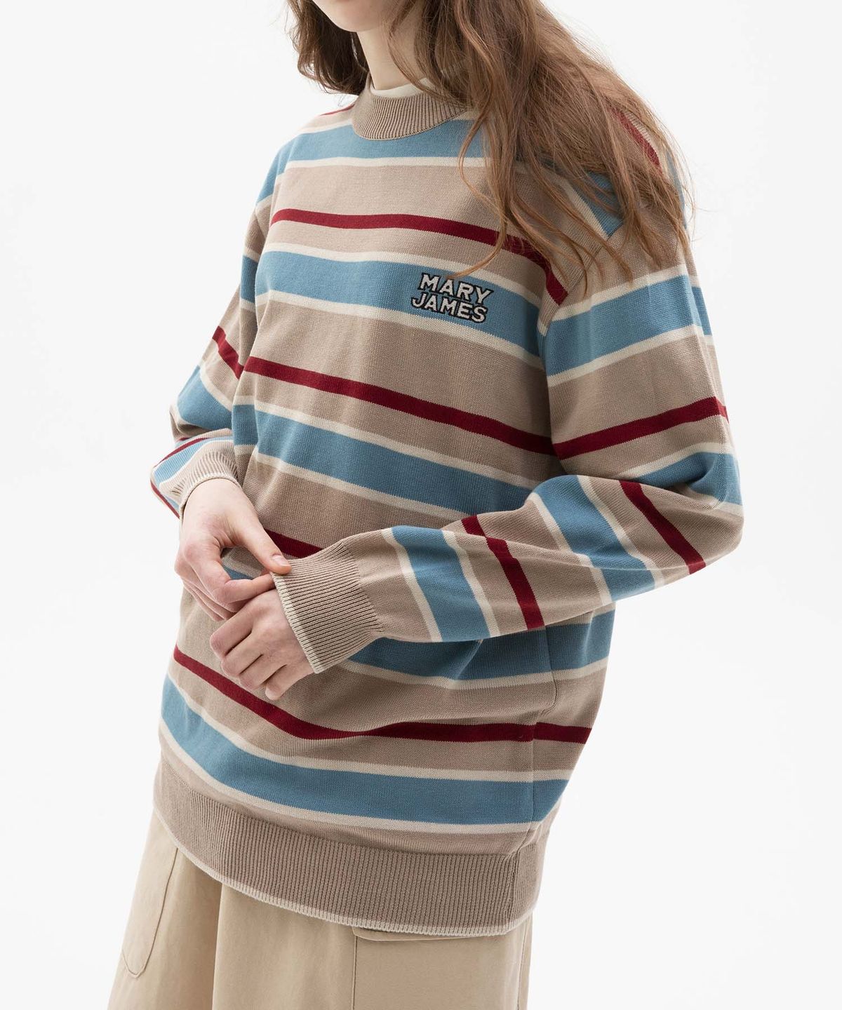 메리제임스(MARYJAMES) HEAVENMATCH KNIT - BEIGE