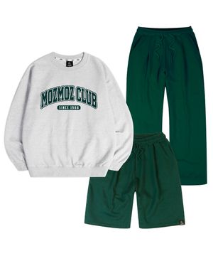 [SET] 하의선택 아치로고 맨투맨 트레이닝세트 백메란지