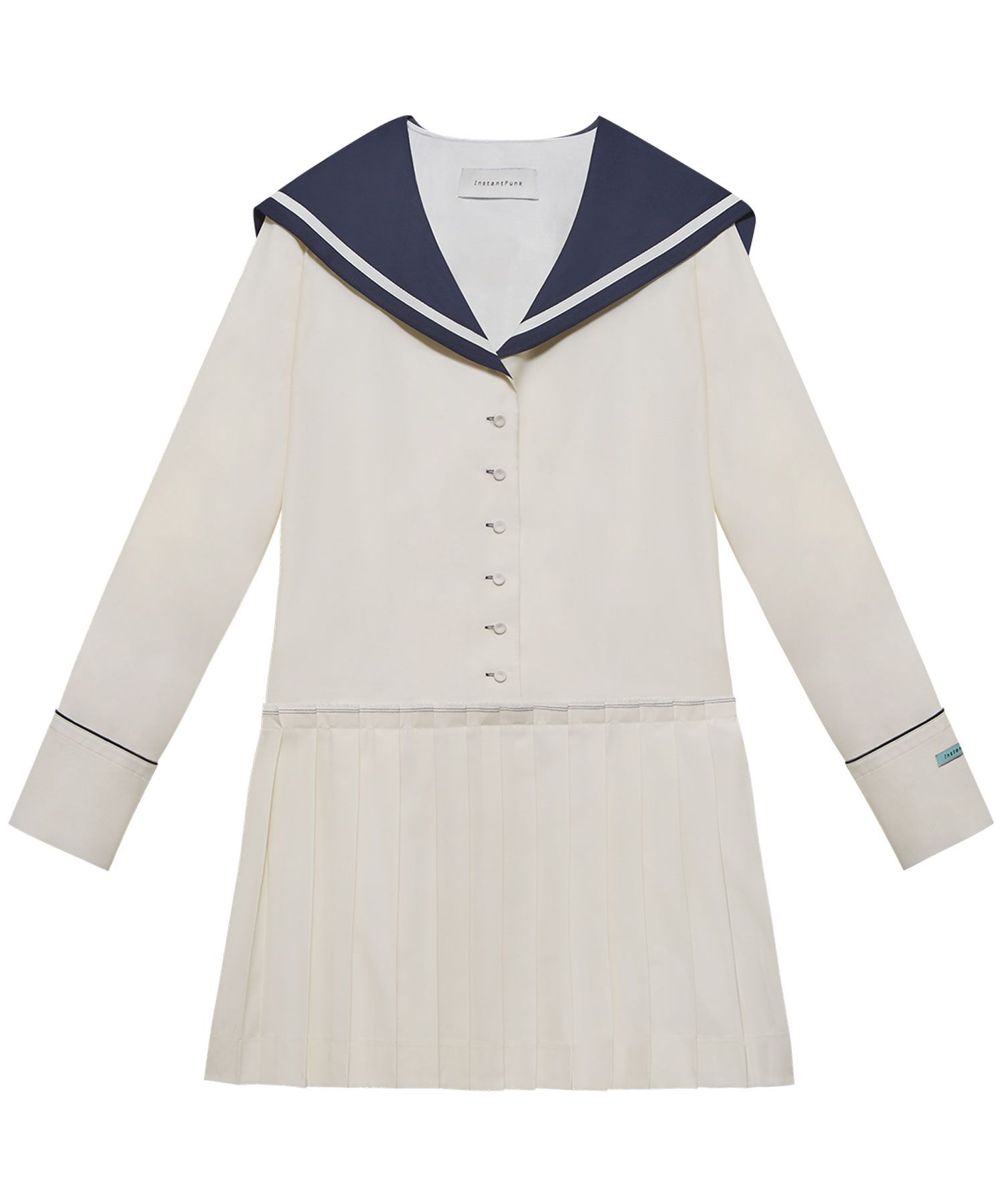 ★INSTANTFUNK★ Sailor Pleated Dress【送料0/関税0】 MUSINSA公式 | INSTANTFUNK Sailor pleated dress