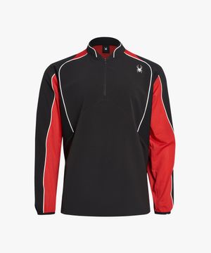 남성 베이스볼 프로웹 하프 집업 웜업 자켓 SPHPCNJK532MBLK