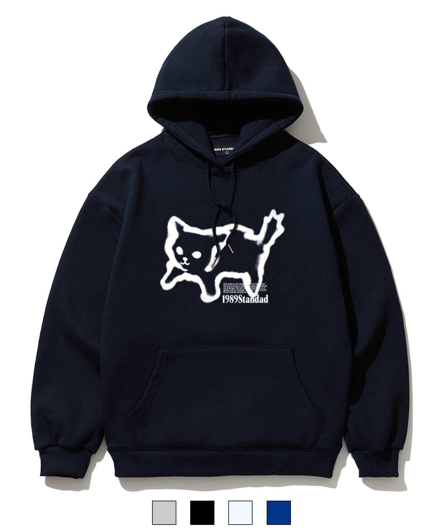 1989STANDARD☆RV_BIG CAT HOODIE MUSINSA | 1989STANDARD RV_BIG CAT Hood (STHSTD-0050)