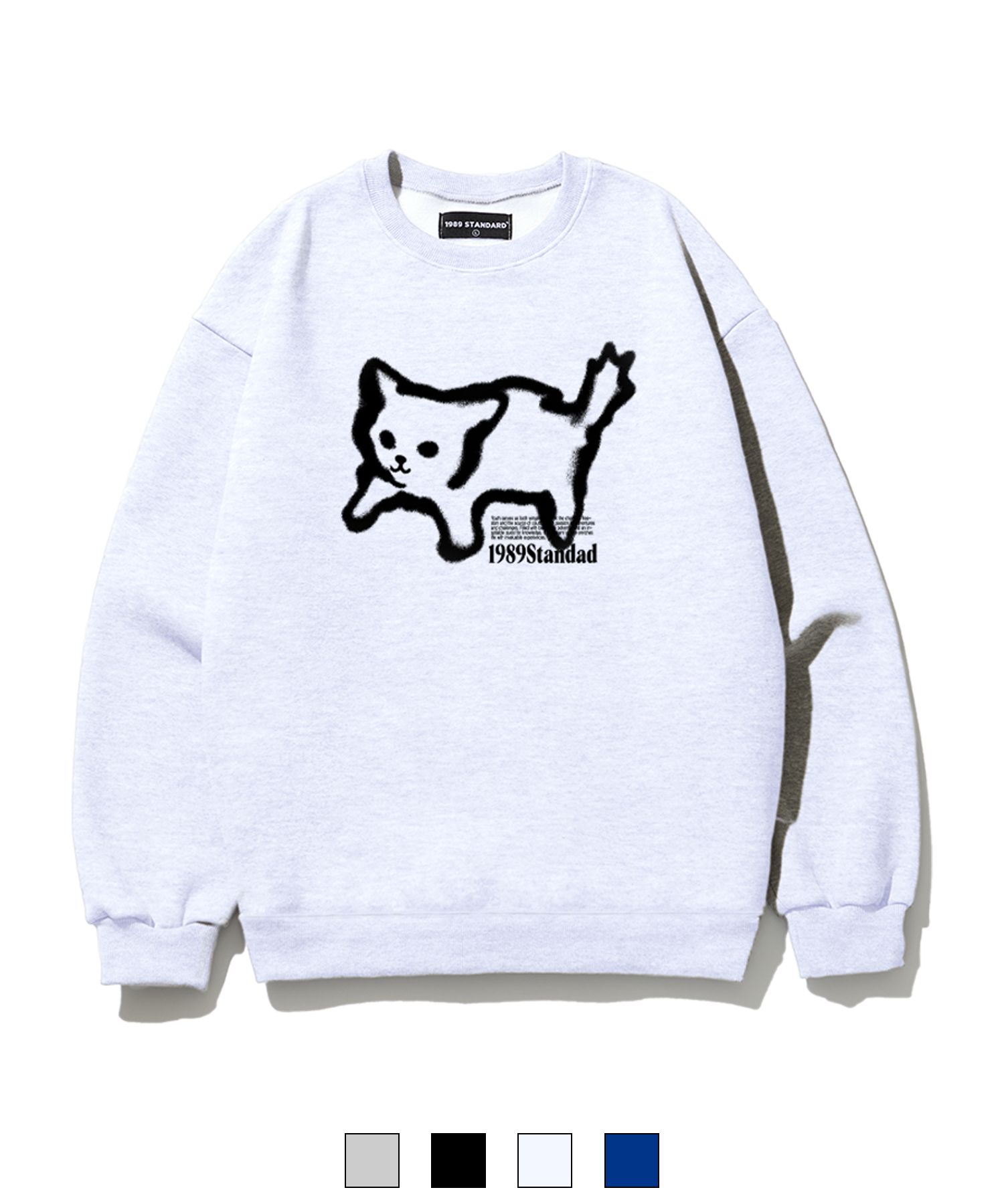 1989STANDARD☆RV_BIG CAT HOODIE MUSINSA | 1989STANDARD CAT SHAPED LOGO HOOD (STHSTD-0114)