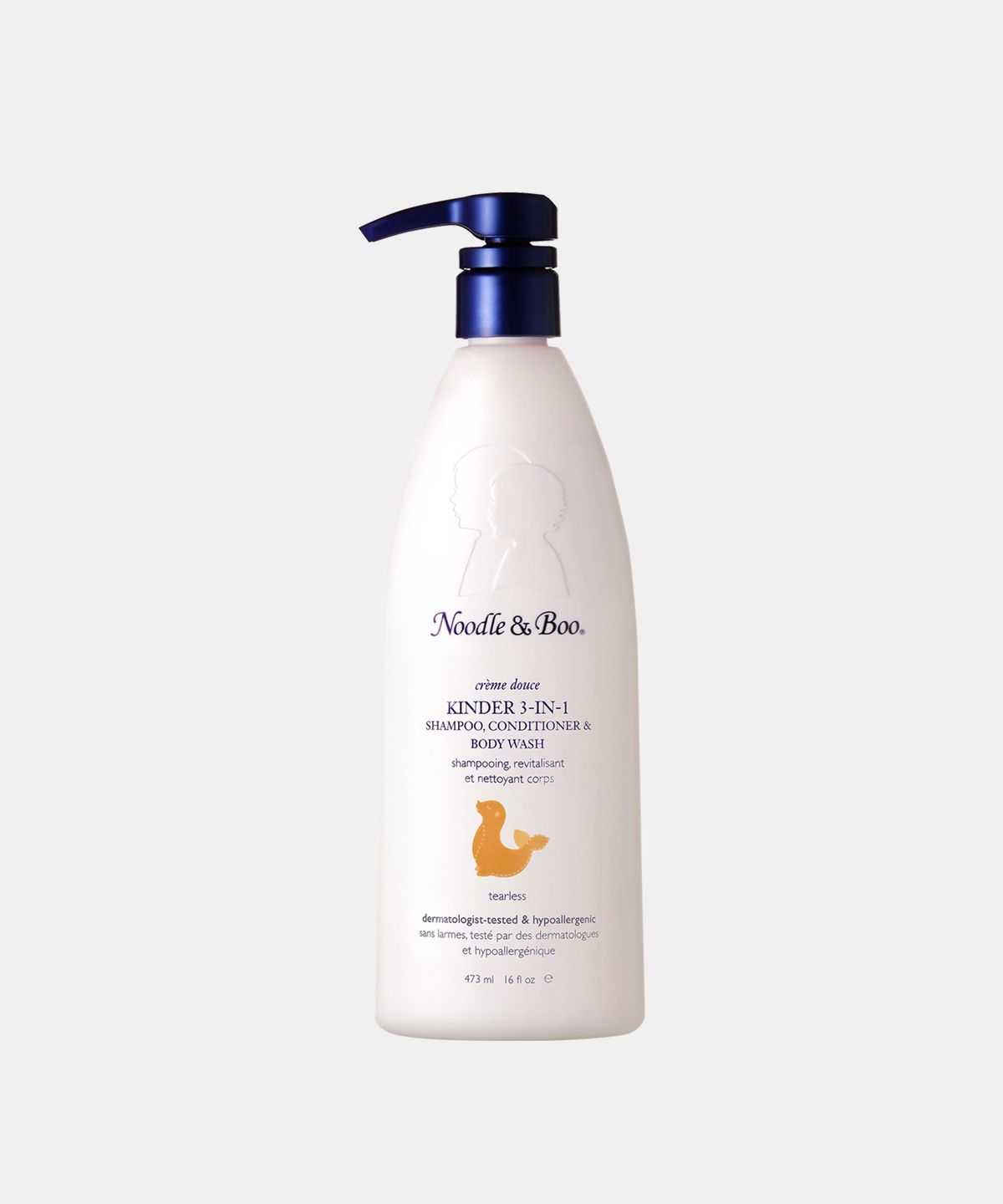누들앤부(NOODLE&BOO) 대용량 킨더 3in1(샴푸&린스&워시) 473ml