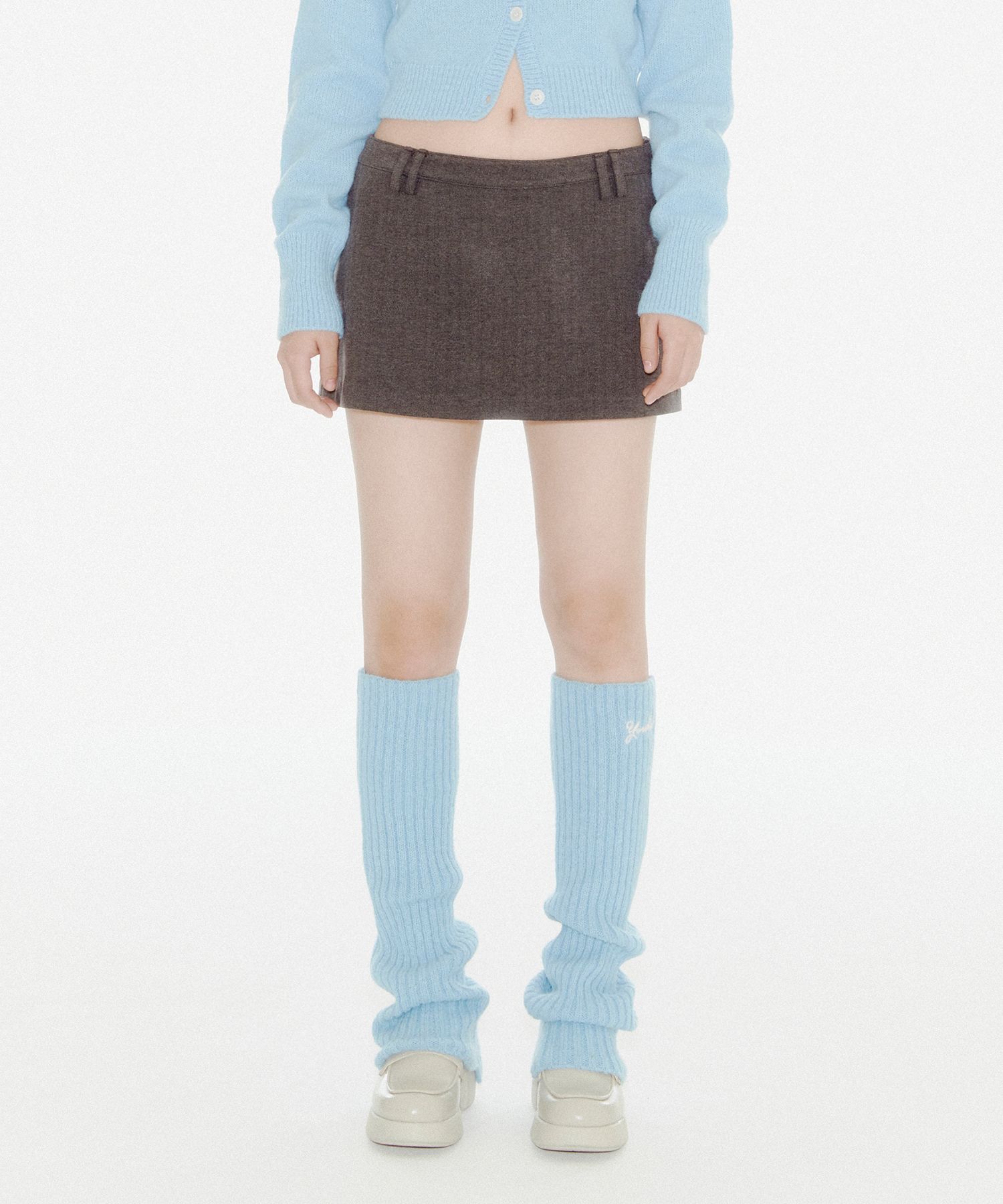 ミニスカート YOUHEE FUR MINI SKIRT BSA137 YOUHEE FUR MINI SKIRT BSA137 ミニスカート