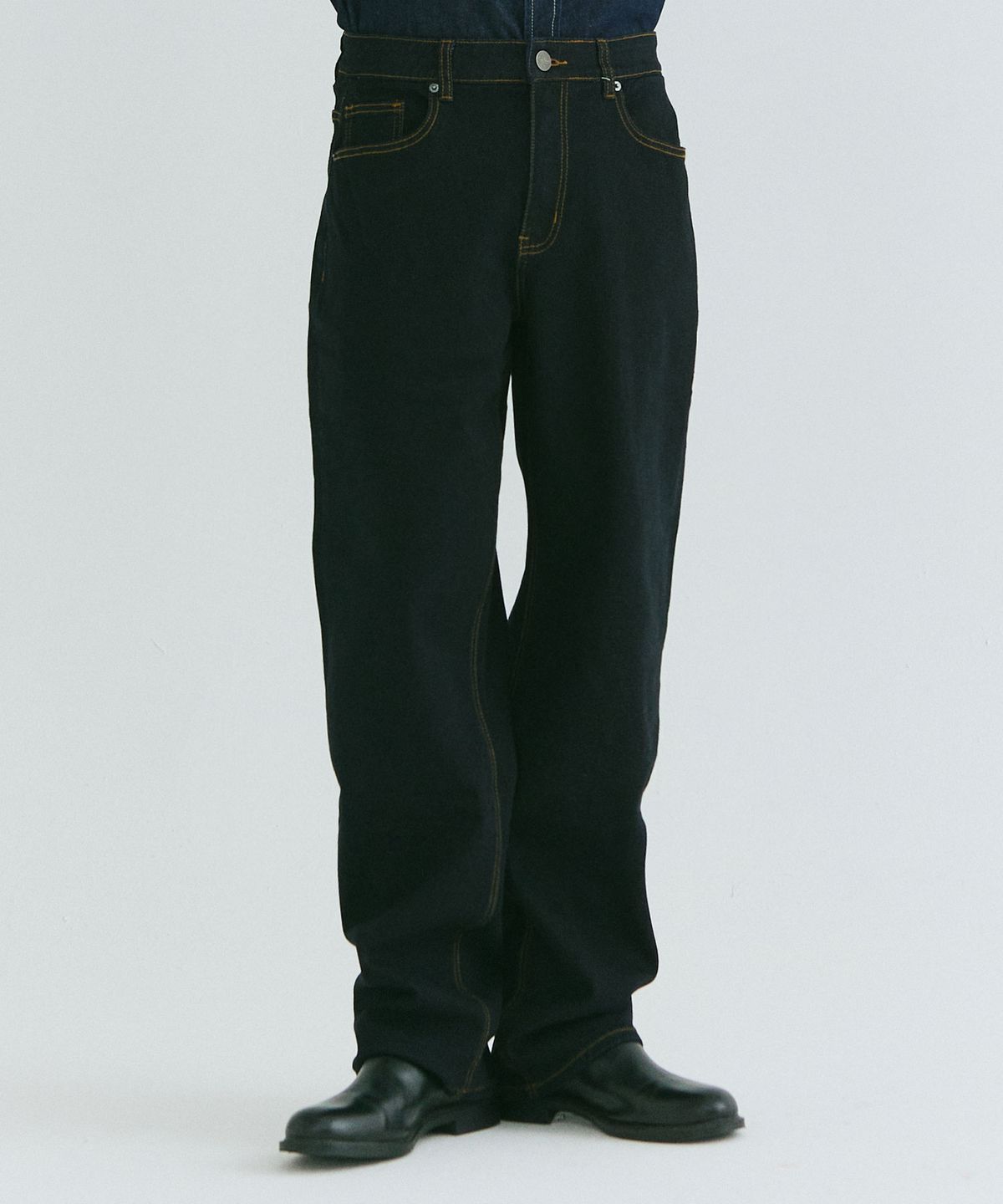 필드워커(FIELDWORKER) INBANDING WIDE DENIM [INDIGO BLUE]