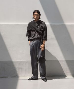 [AW] Santiago Slacks (Heather gray)