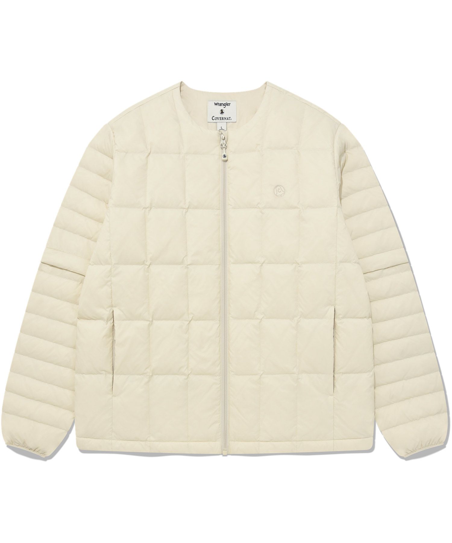 パーカー・フーディ COVERNAT COVERNAT X WRANGLER Collaboration Artwork Cut-out C MUSINSA | COVERNAT [COVERNAT x WRANGLER] Sleeve Cut