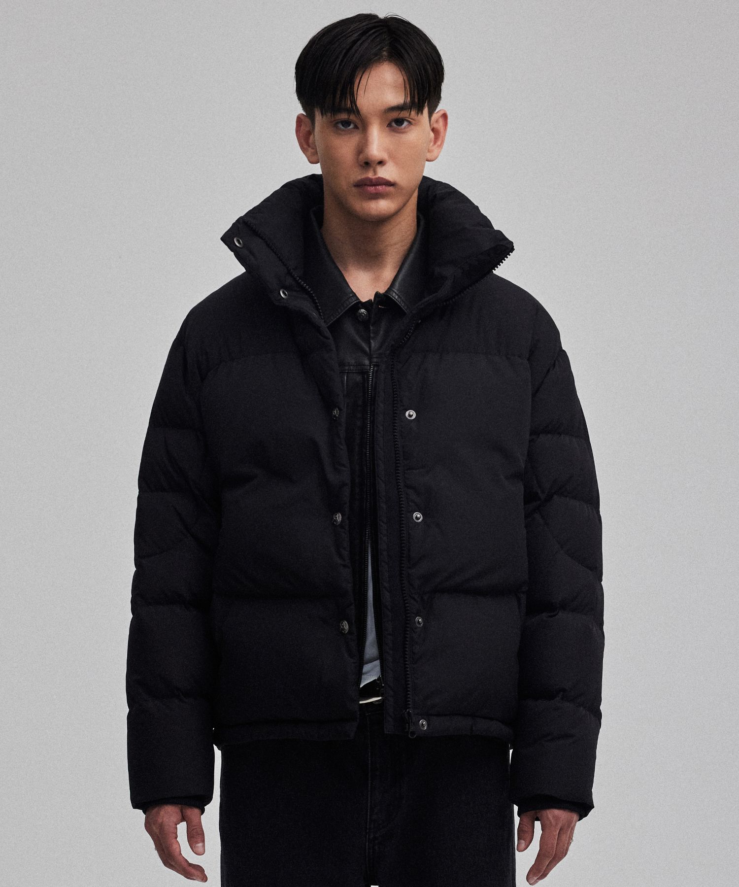 【COVERNAT X WRANGLER】☆COLLABORATION ARTWORK DUCK DOW.N MUSINSA | COVERNAT [COVERNAT x WRANGLER] High Neck