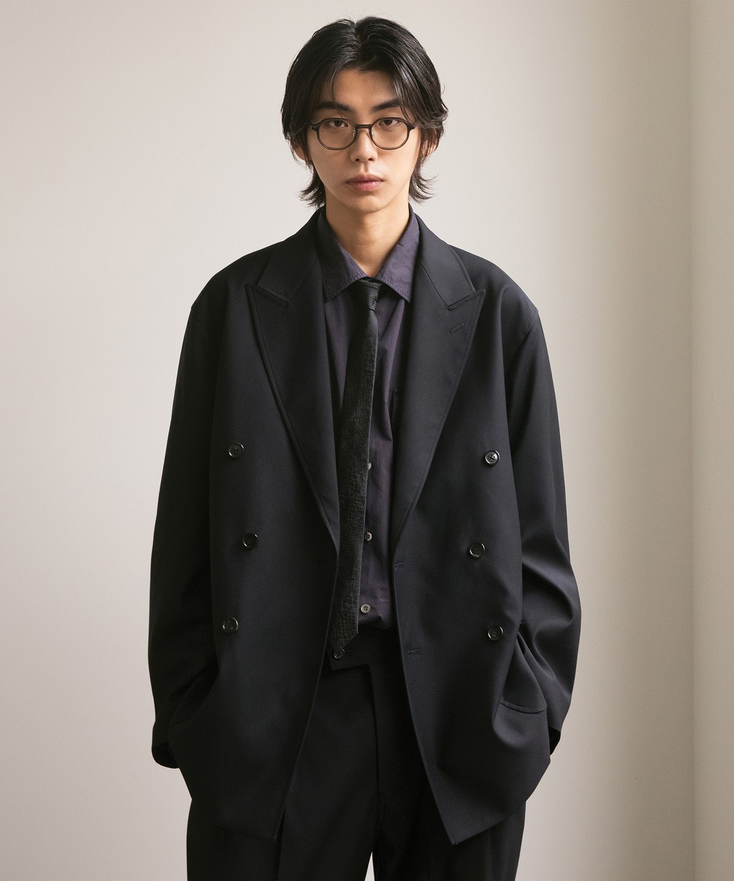 MUSINSA公式 | ANOTHER OFFICE Santiago Blazer (Black)