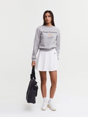 W 고트 아트웍 크롭 맨투맨