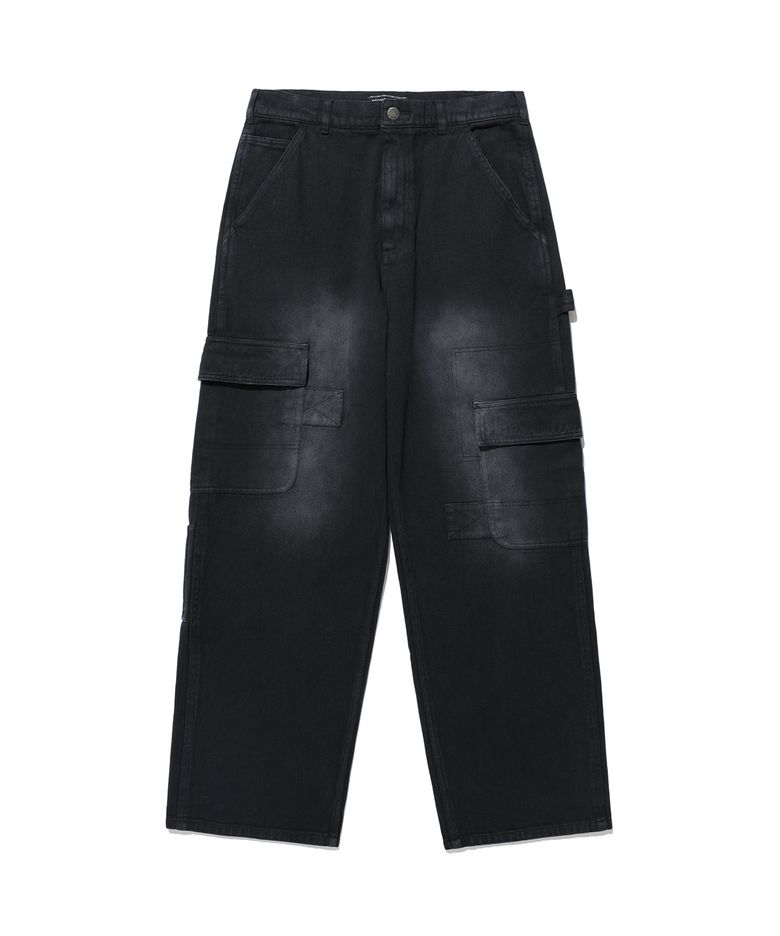 CARPENTER CARGO WASHED JEANS_BLACK(NG2DFUD104A)