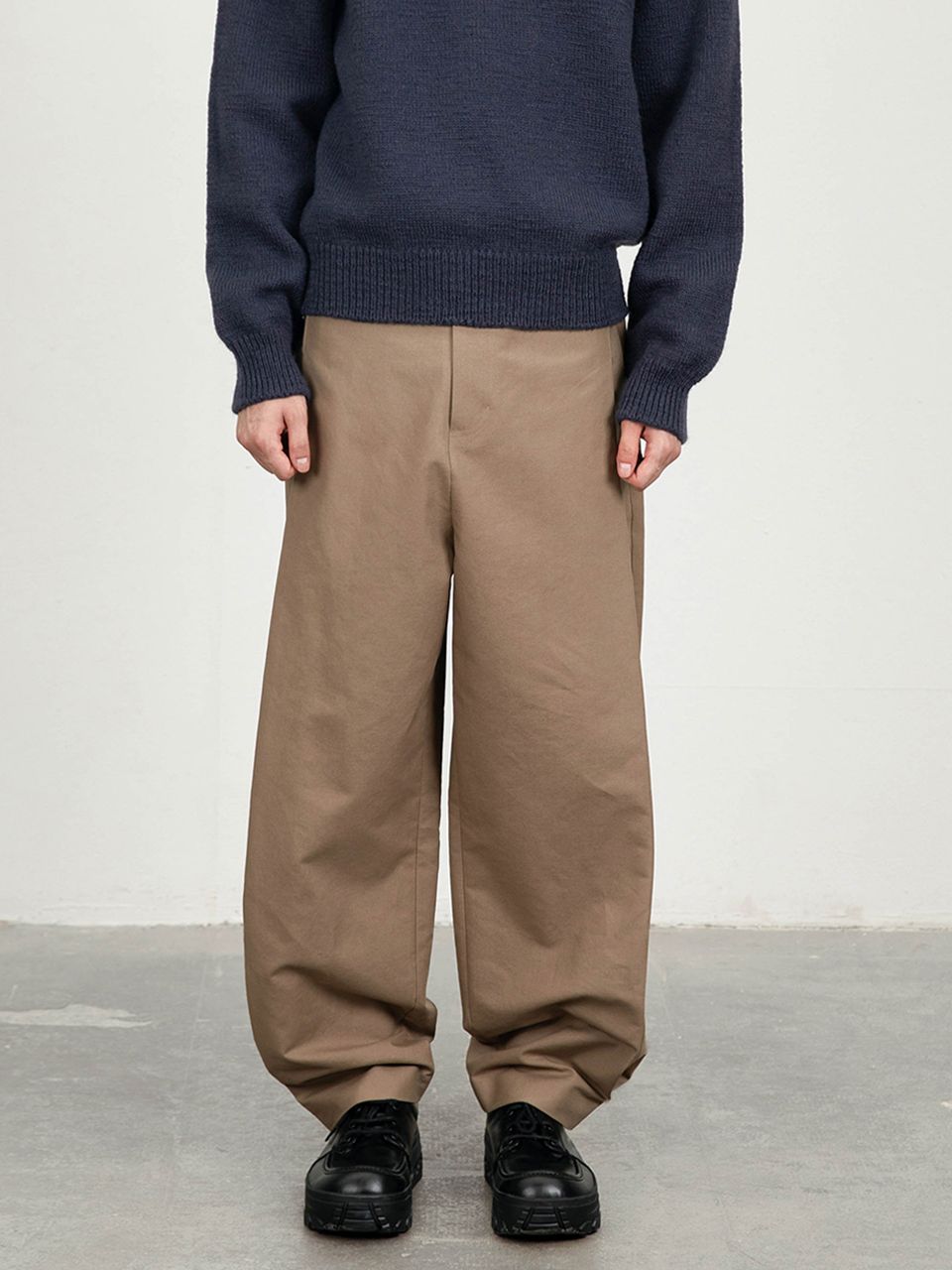 MUSINSA公式 | AMOMENTO MENS SNAP GARCONNE PANTS (2 COLORS)
