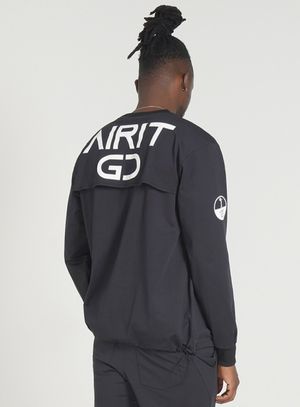 라운딩 트레이닝 티셔츠 AM1118 BK