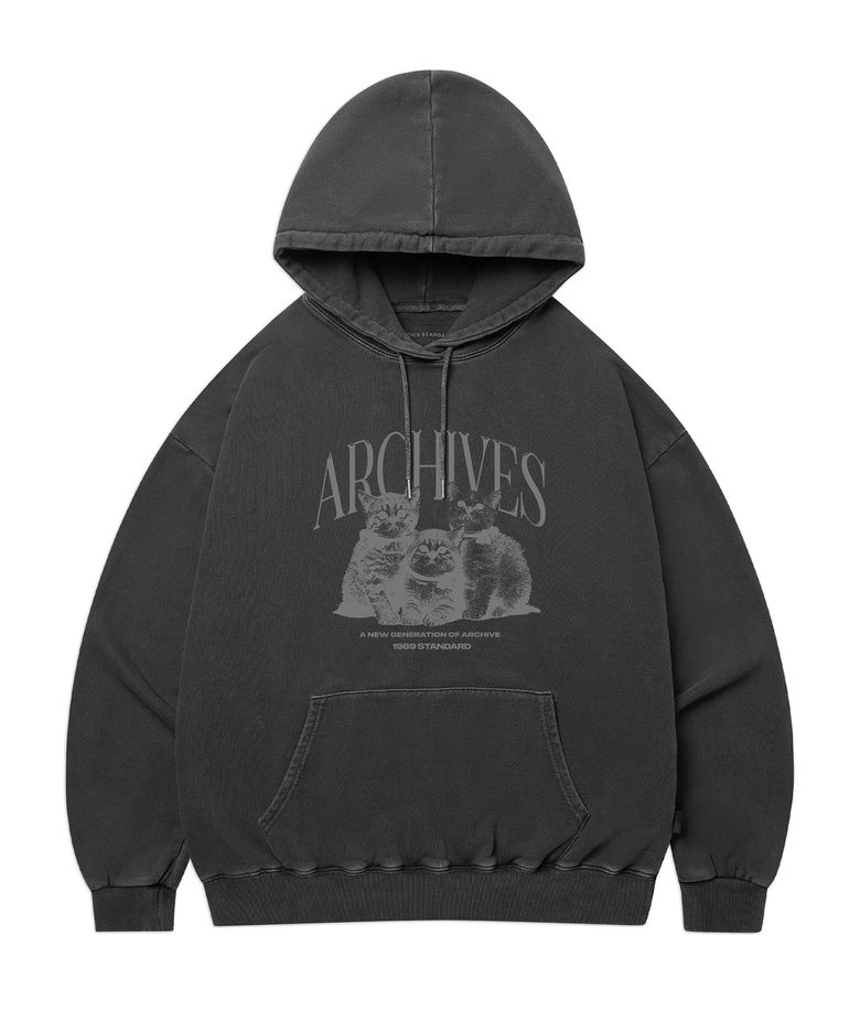 ARCHIVES CAT 피그먼트 후드(SPHSTD-0001)
