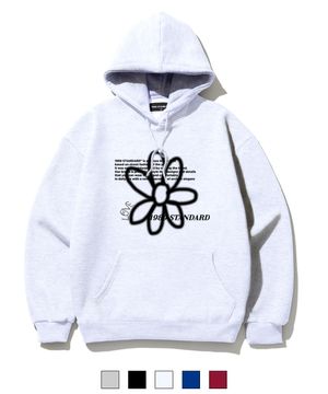 RV_ BW FLOWER 후드(STHSTD-0034)
