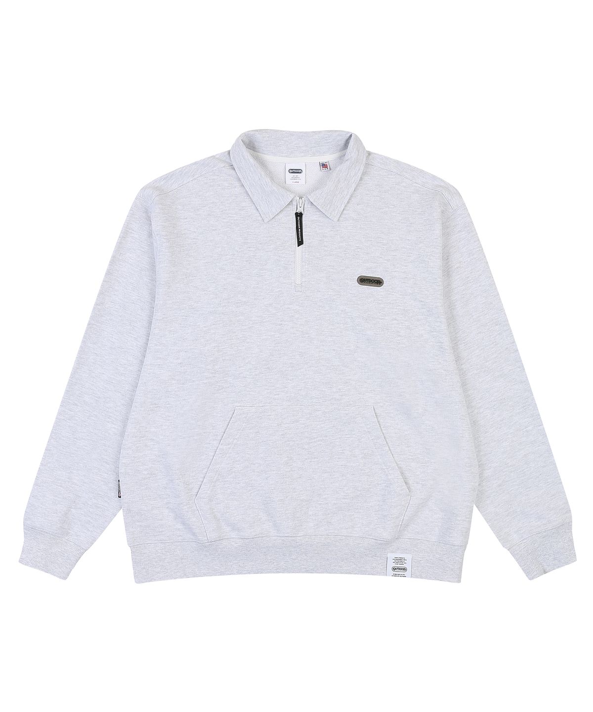 아웃도어 프로덕츠(OUTDOOR PRODUCTS) 에센셜 하프 집업 스웻셔츠2 ESSENTIAL HALF ZIP SWEATSHIRT2